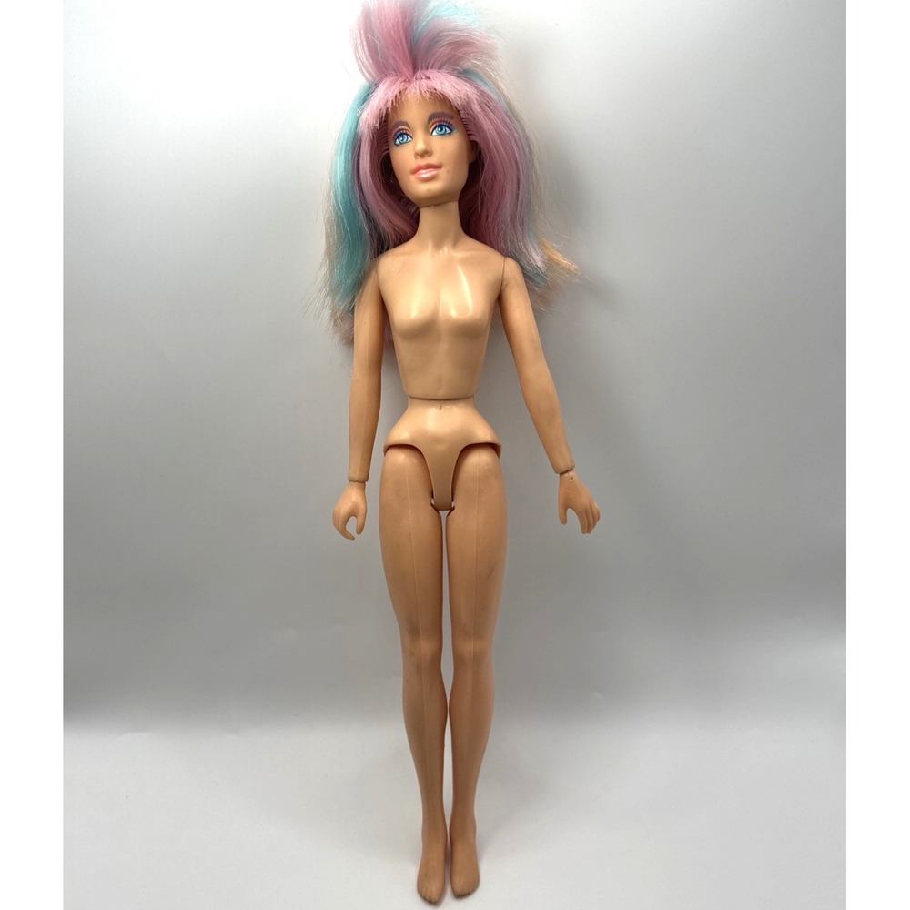 1986 Jem & The Holograms Danse Truly Outrageous Doll Hasbro #4208 Nude Vintage